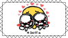big crying emoji with hearts